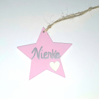 Kerstster met naam