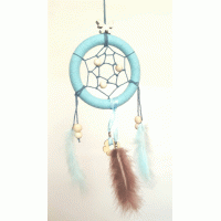 Dromenvanger aqua blauw