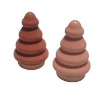 Houten kerstboompje - diverse kleuren