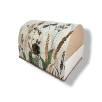 Bewaar schatkist bloem wit