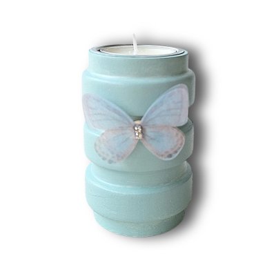 Kaarshouder vlinder - diverse kleuren