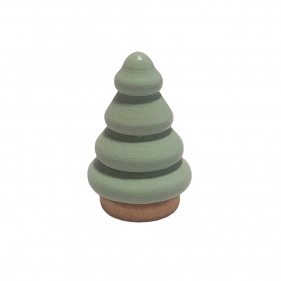Houten kerstboompje - diverse kleuren