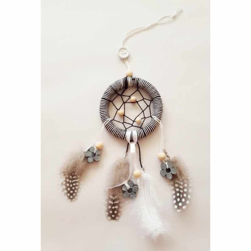 Dromenvanger zwart-wit