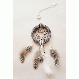 Dromenvanger zwart-wit